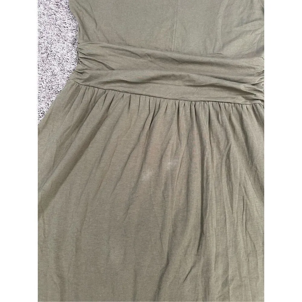 NWT The North Face Heartwood Dress V-Neck Sleeveless Faux Wrap Green XL Gorpcore - Image 8
