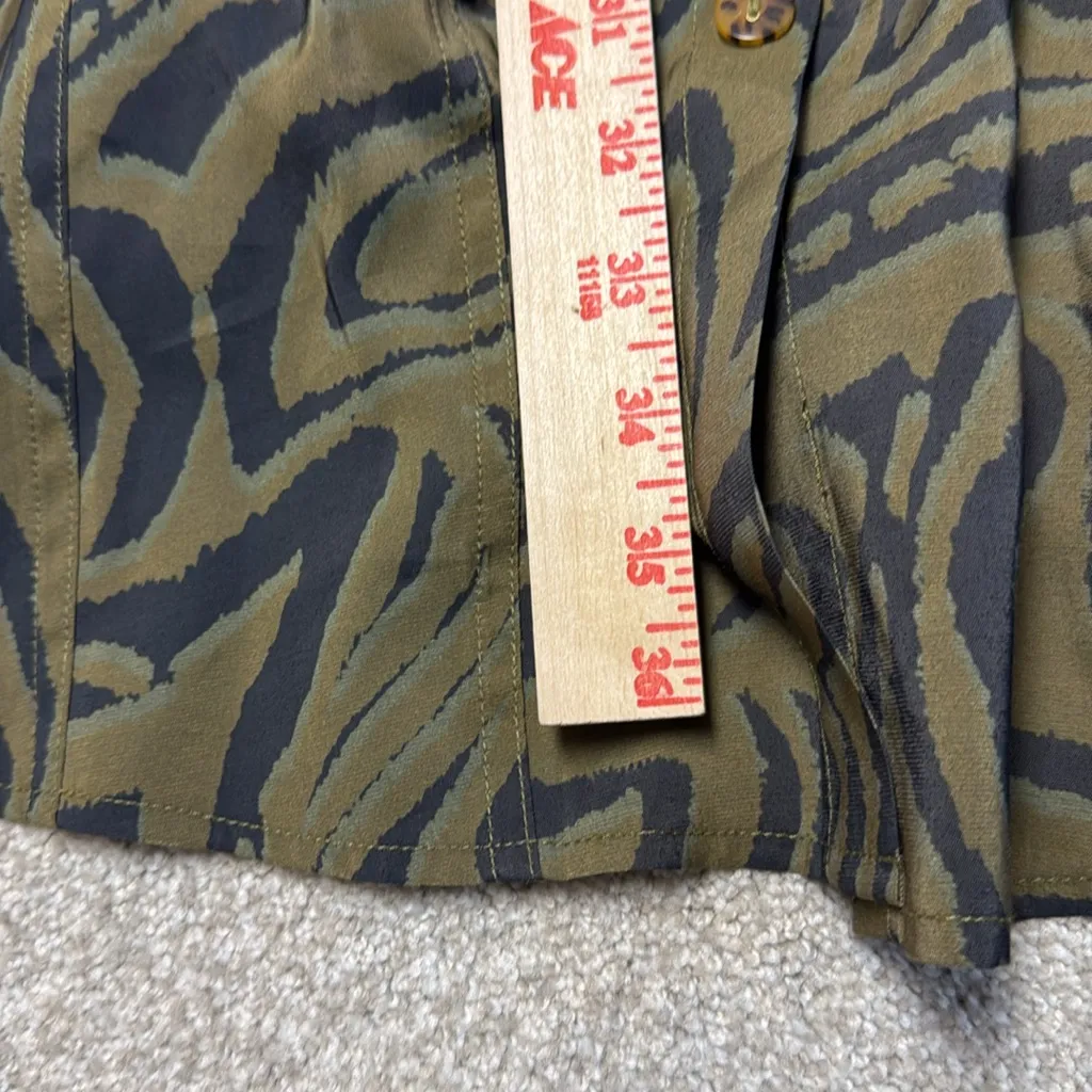 Scotch & Soda Printed Fitted‎ Button Balloon Sleeve Dress Sz S NWT - Image 11