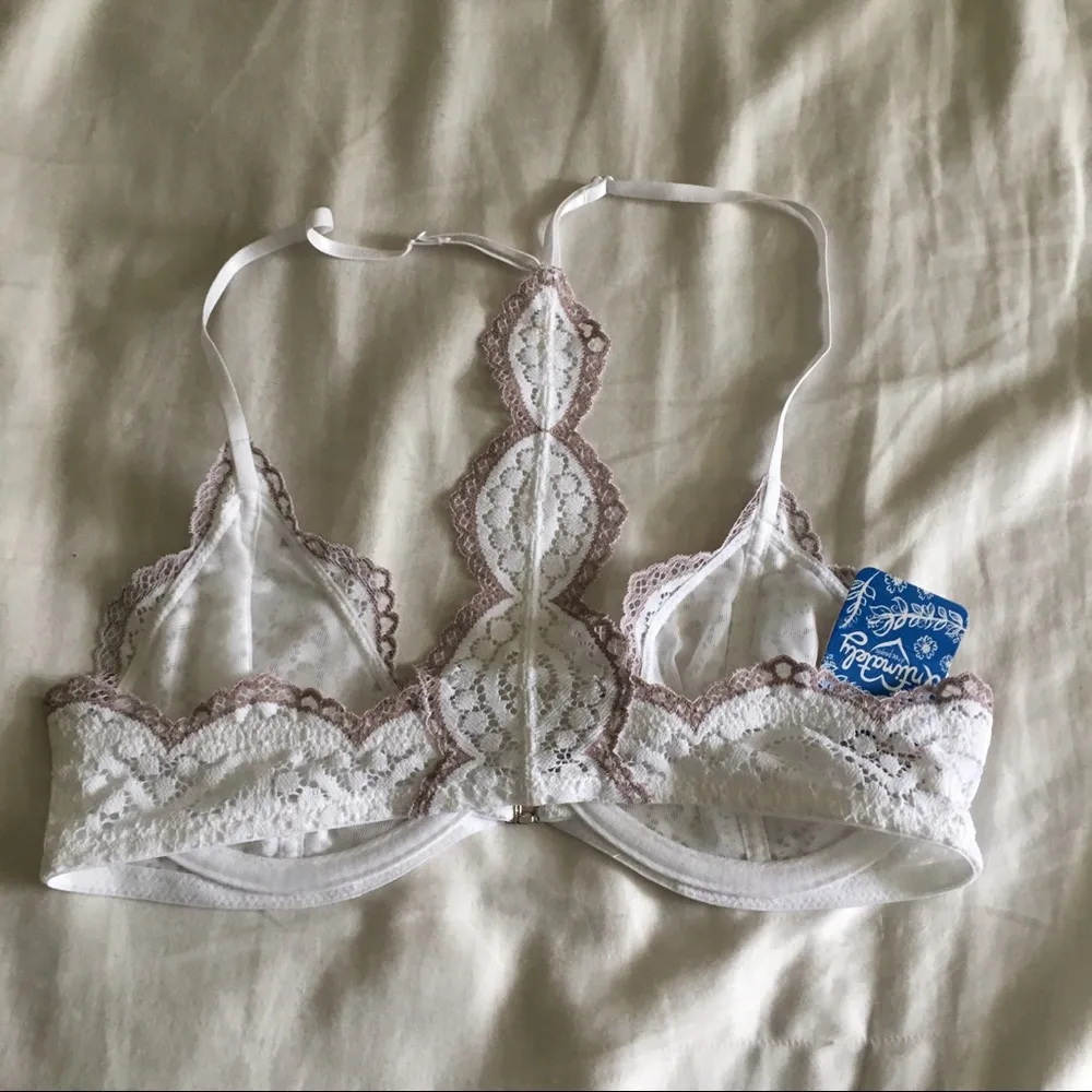 NWT Free People Slow Dance Underwire Bra 32C - Image 4