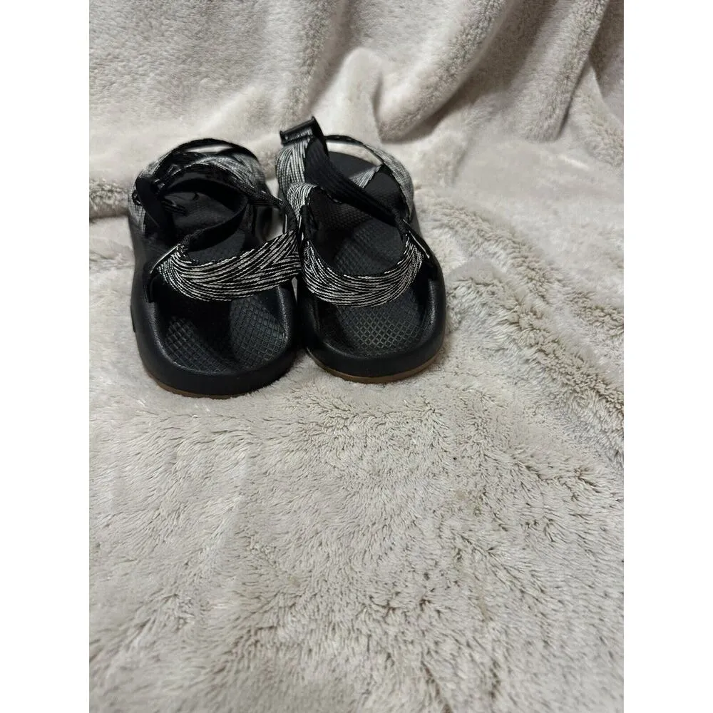 Chaco Z/2 Classic Sz 7 M EU 38 Women's Strappy Sports Sandals Trap B+W JCH108064 - Image 5