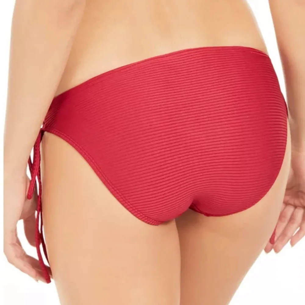 Hula Honey Ribbed Side-Tie  Bikini Swim Bottom - Image 2