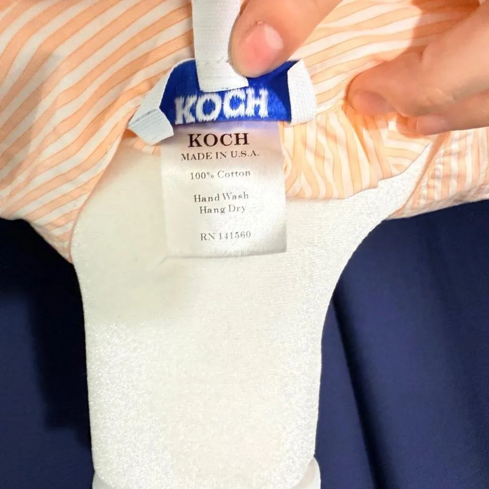 Koch Mini Pink Dress Size XS 100% Cotton NWOT - Image 5