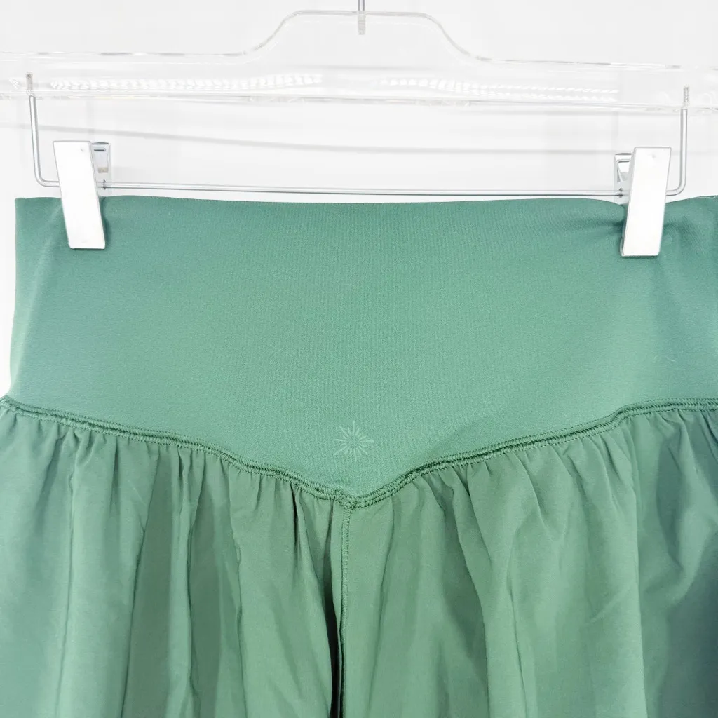 Aerie Offline Real Me Flirty Pull On Shorts L Green - Image 6