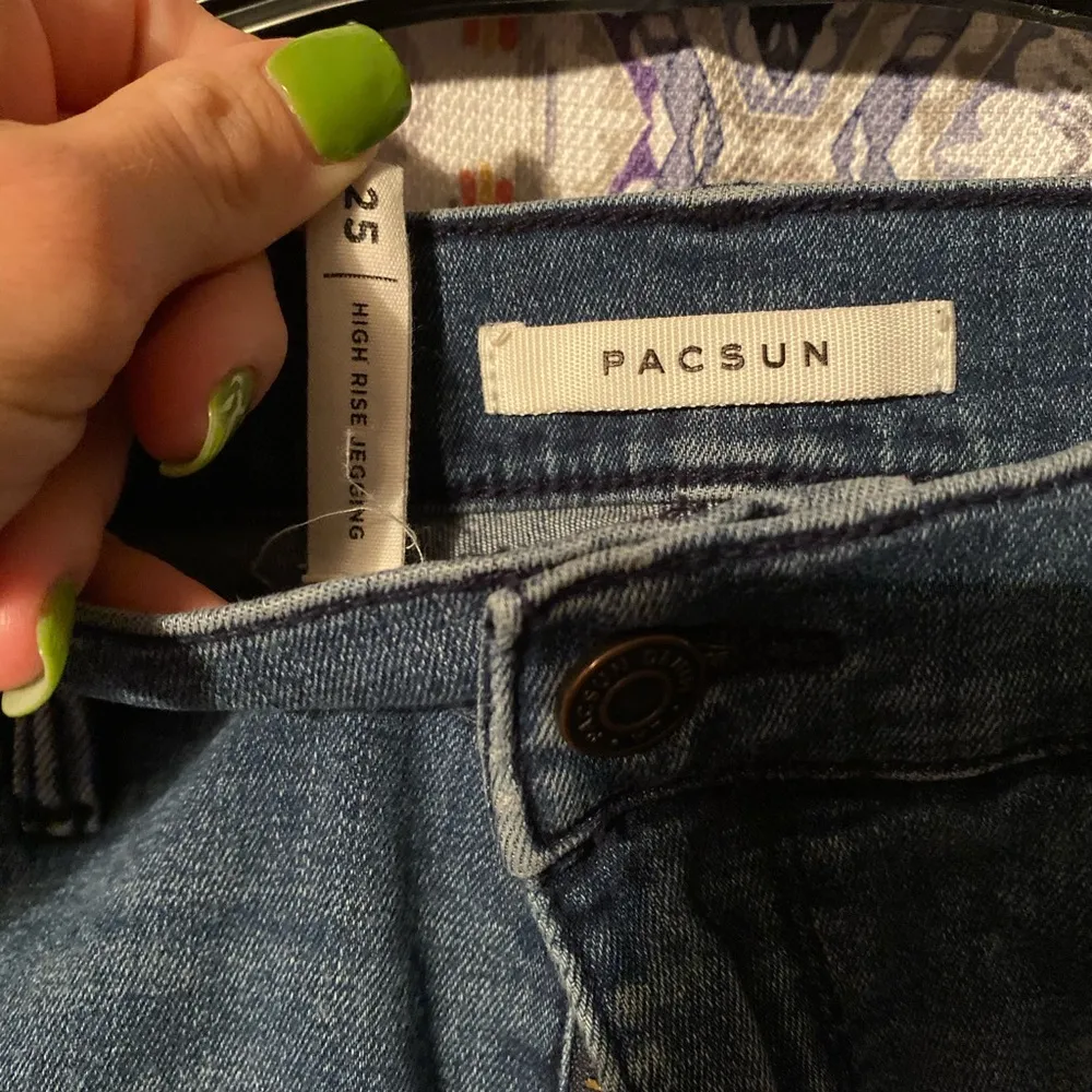 high rise skinny jeans - Image 3