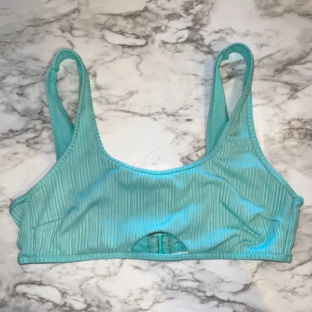 No Boundaries Blue 2 Piece Bikini Set size large 11-13 - Image 2