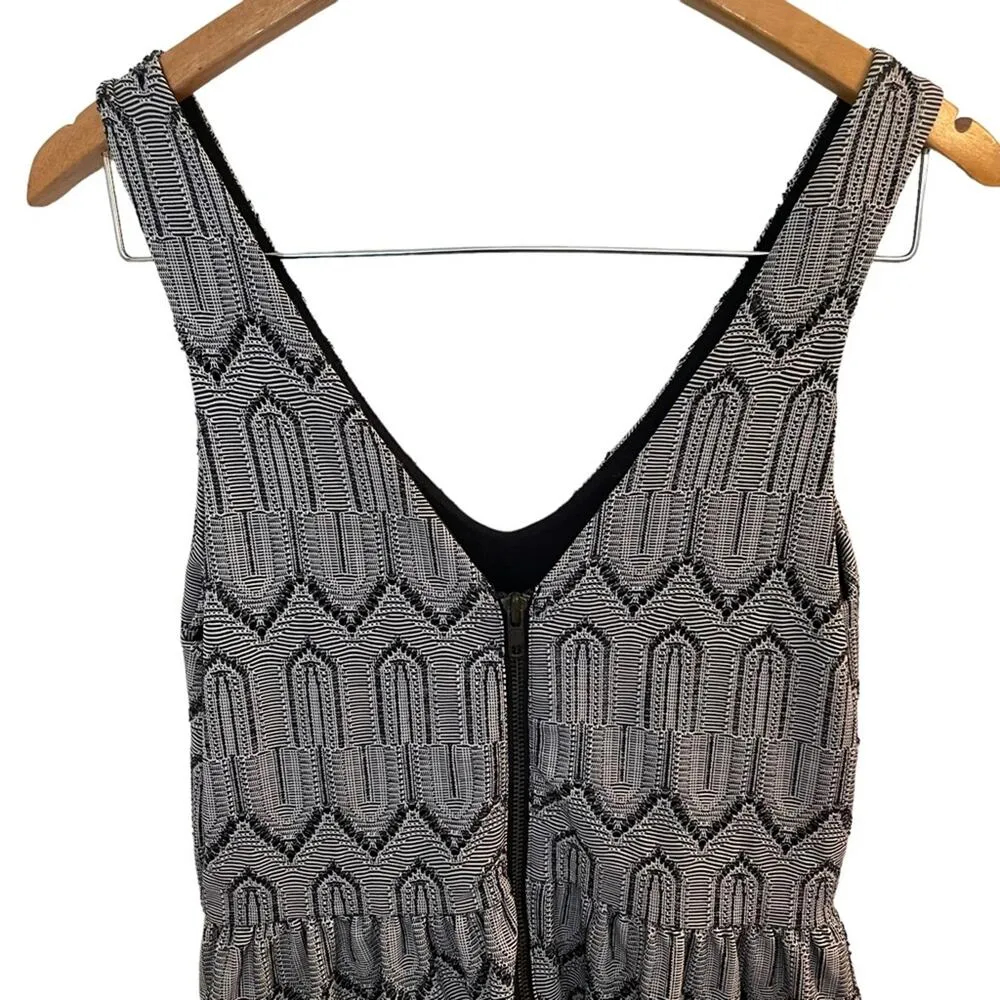 Lucky Brand Women’s Patterned Fit & Flare Dress V-Neck Sleeveless Lined Small - Image 7