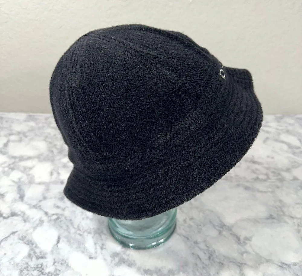 Vintage Black Terry Bucket Hat - Image 3