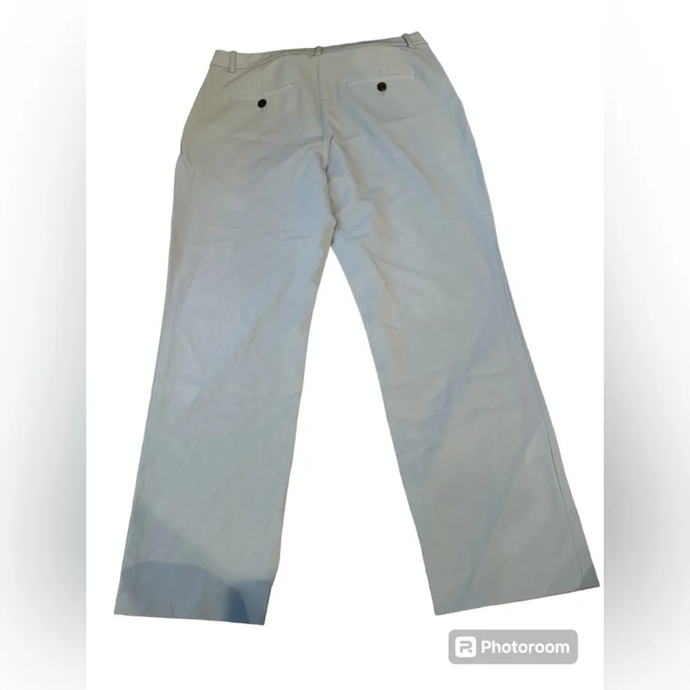 Theory Trecca 2 Light‎ Blue Trouser Size 8 - Image 2