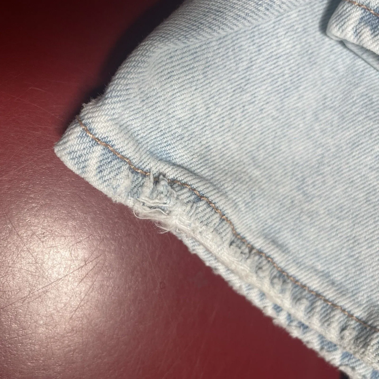 American Eagle Strigid Jeans Womens 4 High Rise Baggy Straight Mom Y2K Inspired - Image 6