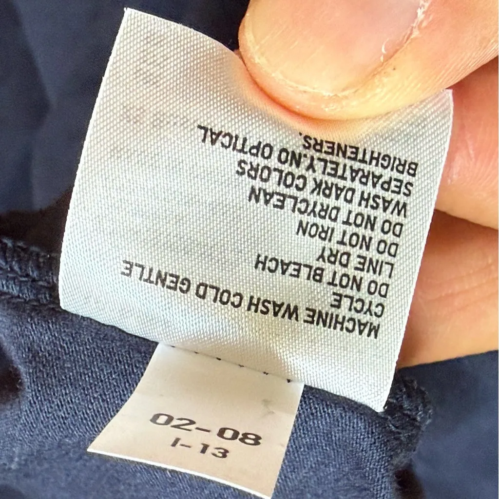 NWT Uniqlo Short Sleeve Bra Top Dress, Navy Blue, Size XS - Image 7