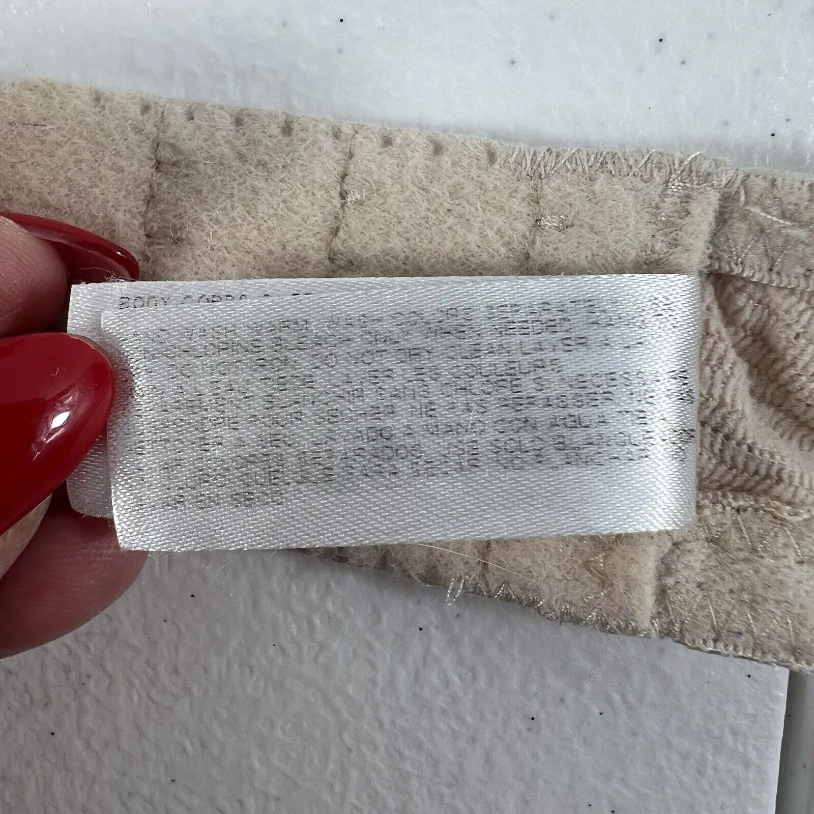 Wacoal 38D Halo Lace Molded Underwire Bra #851205 Nude Beige Unlined Seamless - Image 15