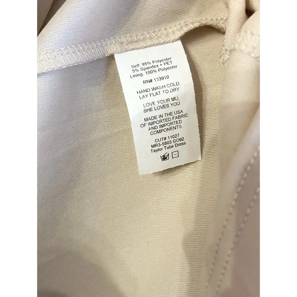 Show Me Your Mumu Taylor Tube Dress in Gold Ombre Sequins L NWT - Image 7