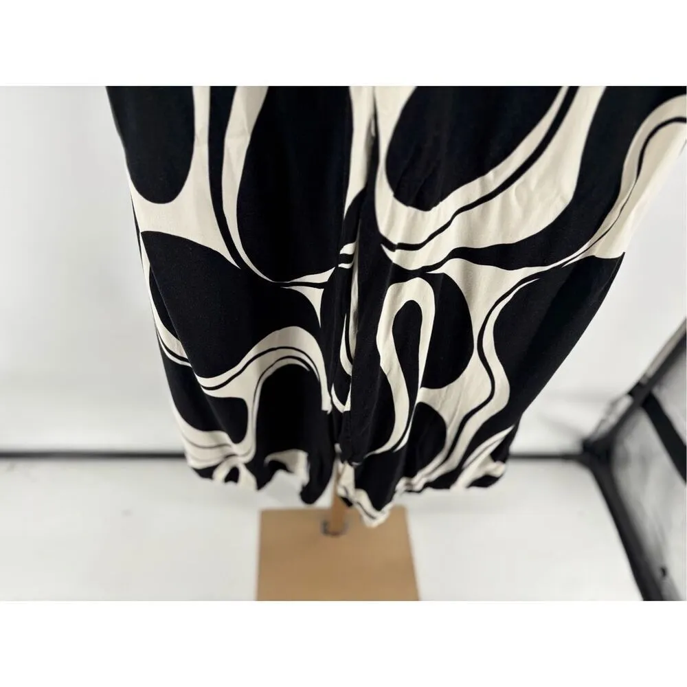 Eloquii Women’s Cookies & Cream Printed Wide Leg Pant Size 14 - Image 5