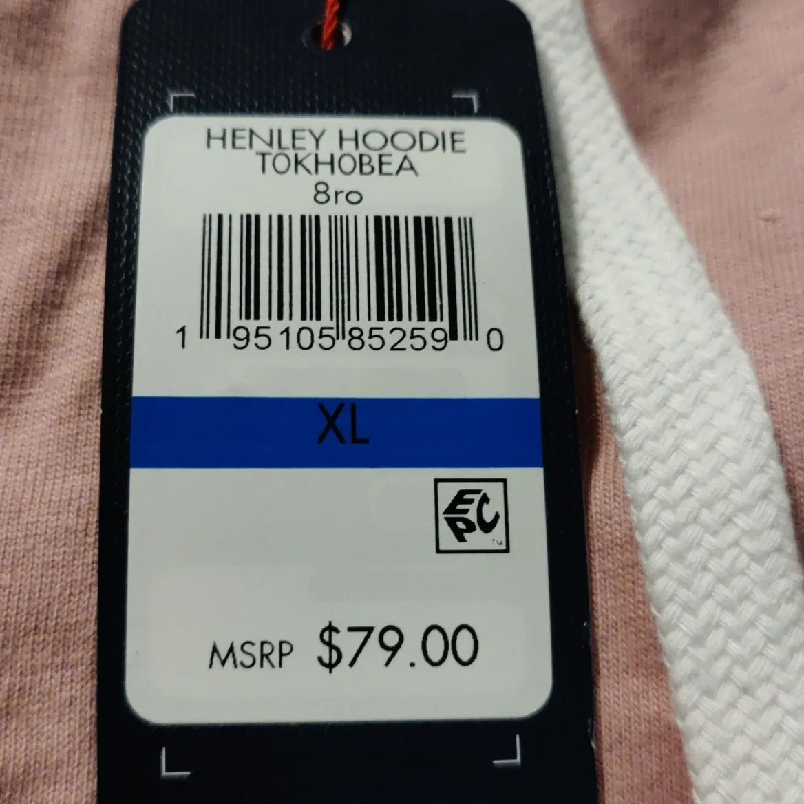 Ladies Tommy Hilfiger Henley Hoodie - Image 7