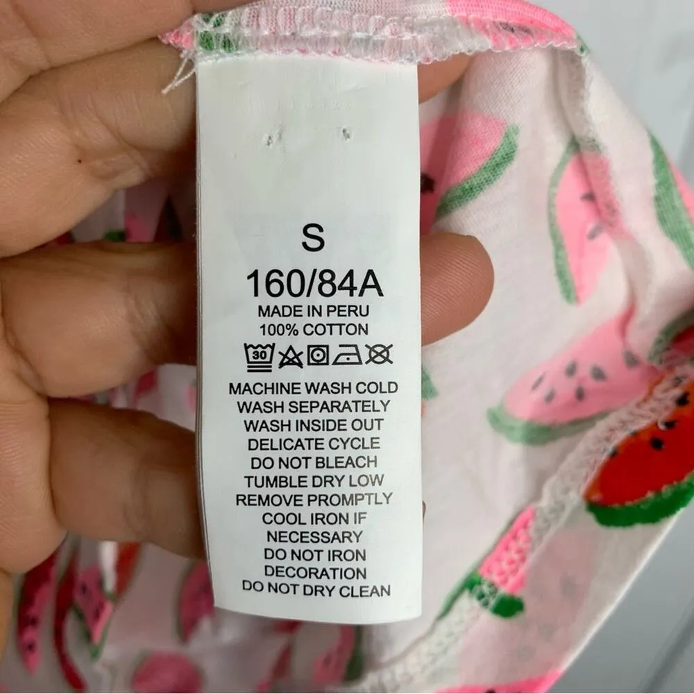 Kate spade watermelon spring summer tee‎ shirt size small vacation beach - Image 3