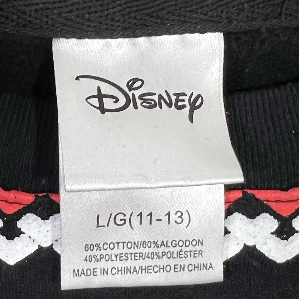 Disney  Mickey Mouse I CAN EXPLAIN Long Sleeve Sweater Juniors Large (11-13) - Image 8