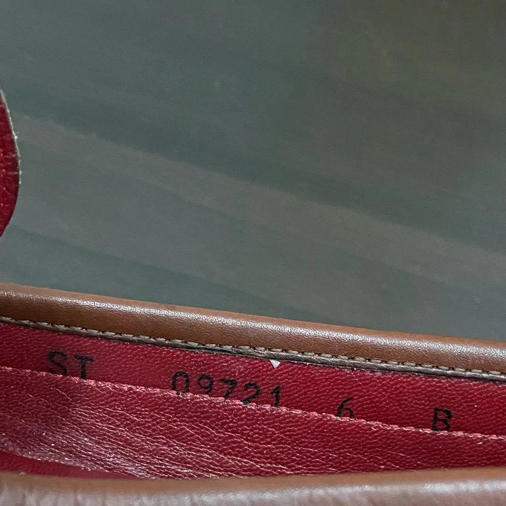 Vintage SALVATORE FERRAGAMO Sport ST09721 Brown Leather Loafers Horsebit Size 6B - Image 12