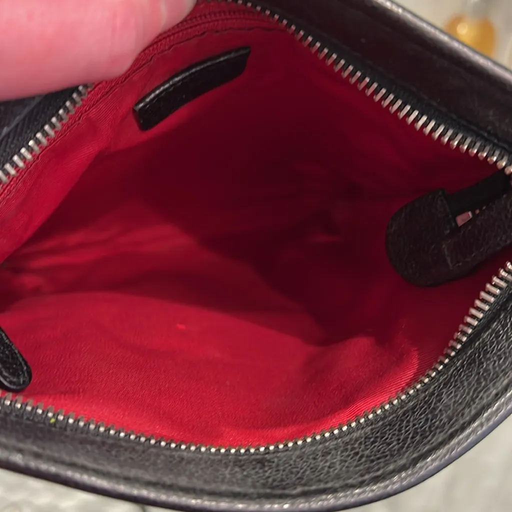 Bvlgari Black Canvas Crossbody Bulgari EUC - Image 15