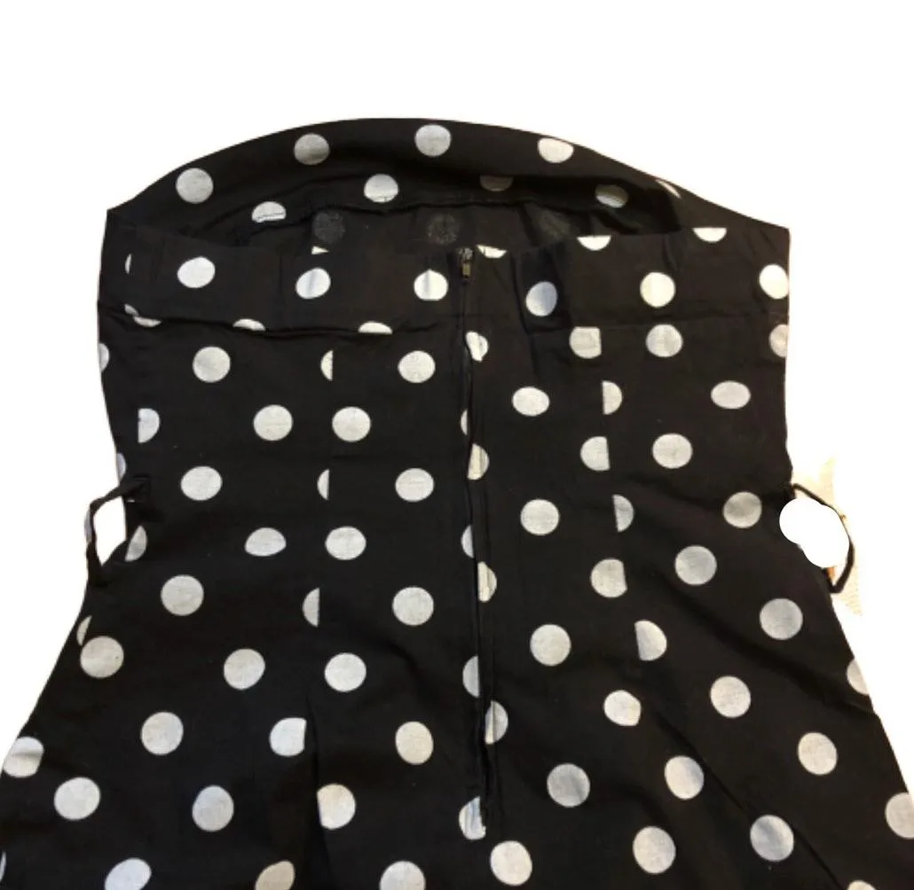 Charlotte Russe Strapless Polka dots - Image 3