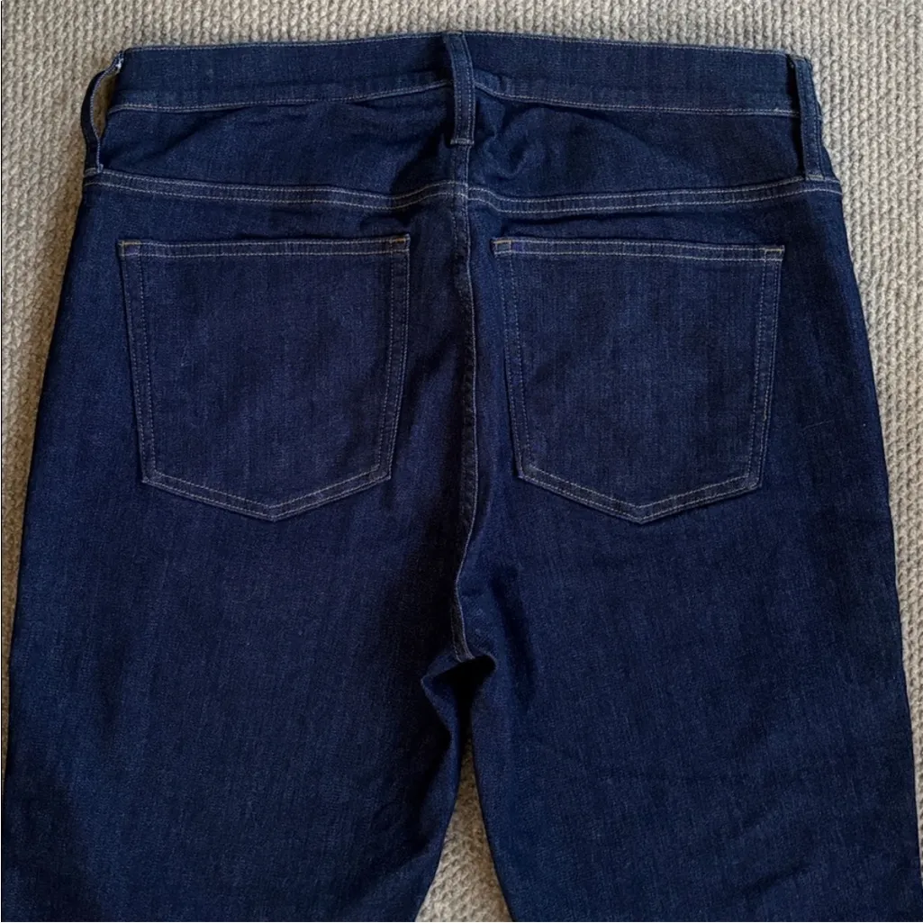 Like New J. Crew Vintage Slim Straight Jeans Resin Wash Size 33 Retail $128.00 - Image 10