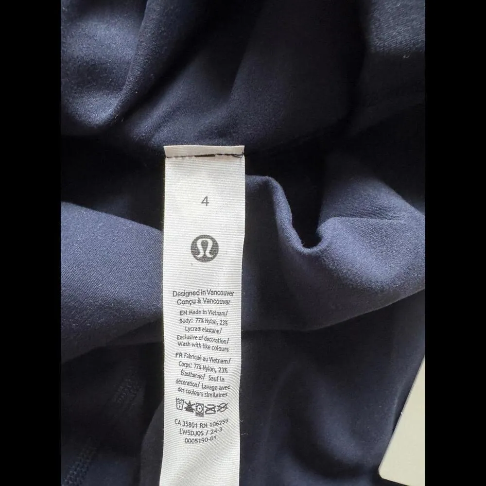 Lululemon Wunder Train High Rise 28” True Navy Size 4 NWT - Image 6