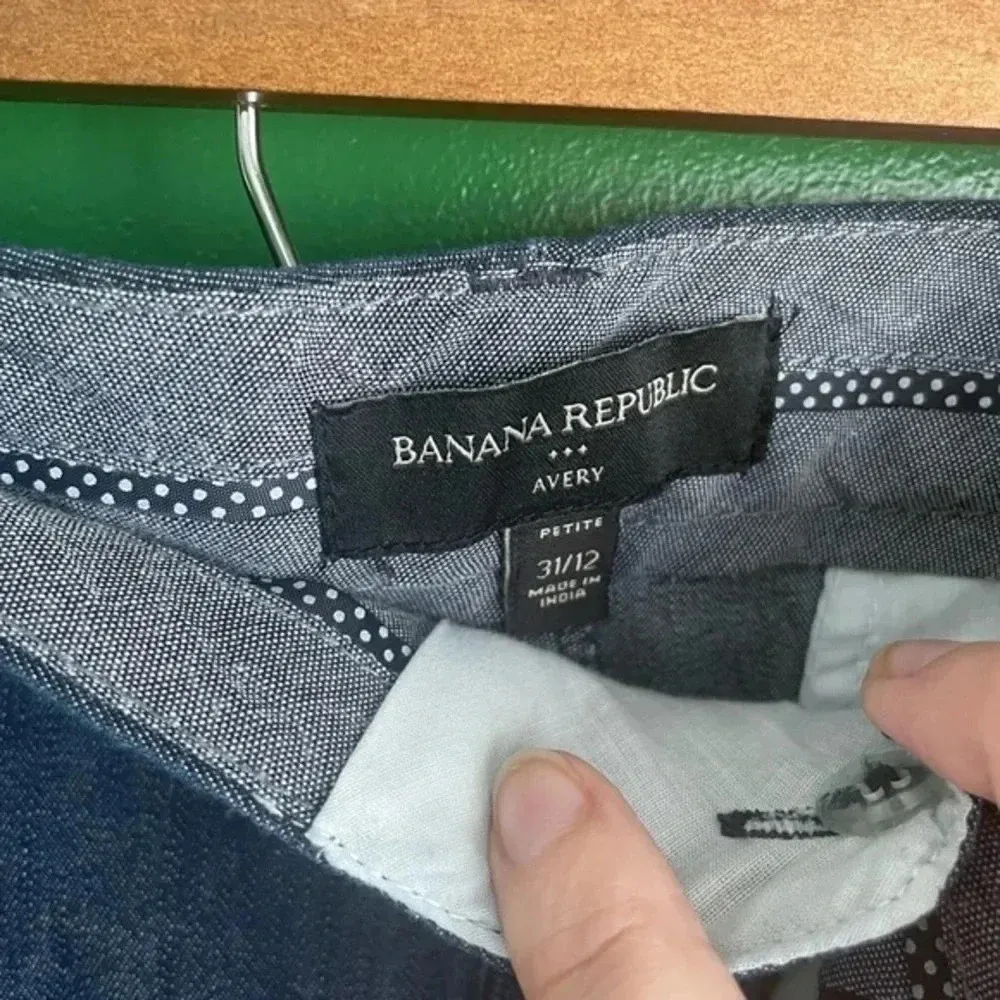 Banana Republic Avery‎ Dress Pants Women Petite Size 31 12 EUC - Image 3