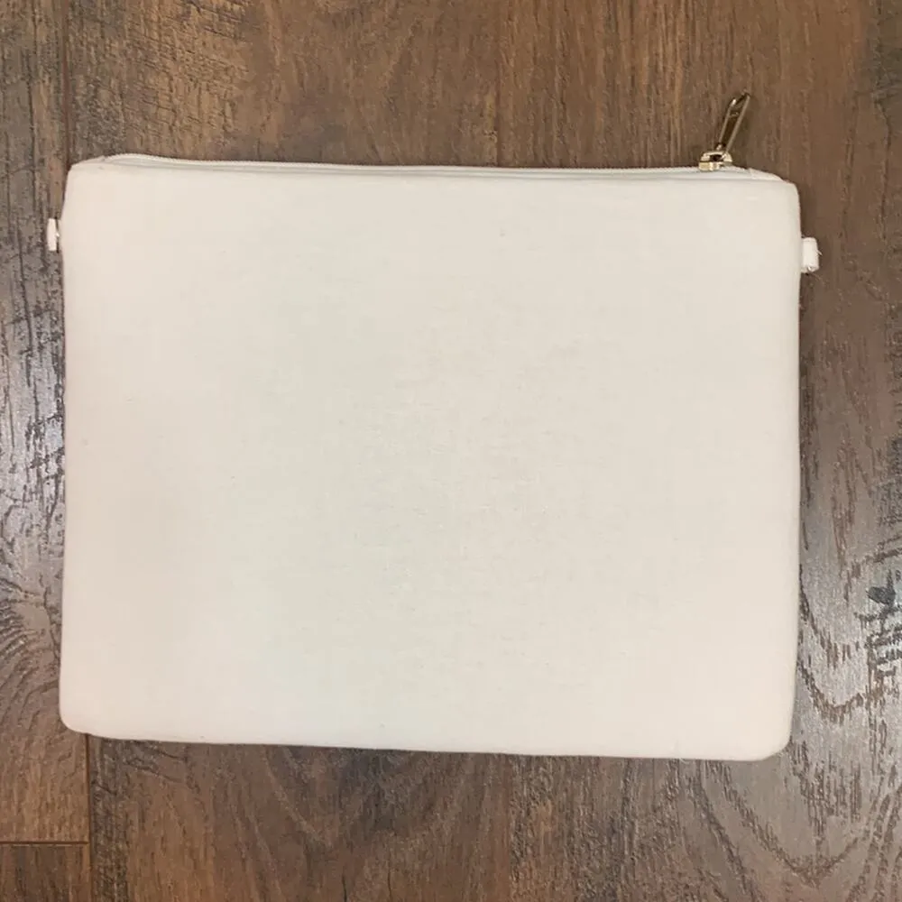 Sun Beaded/Embroidered Floral Yellow/Green/White Bag Yellow - Image 7