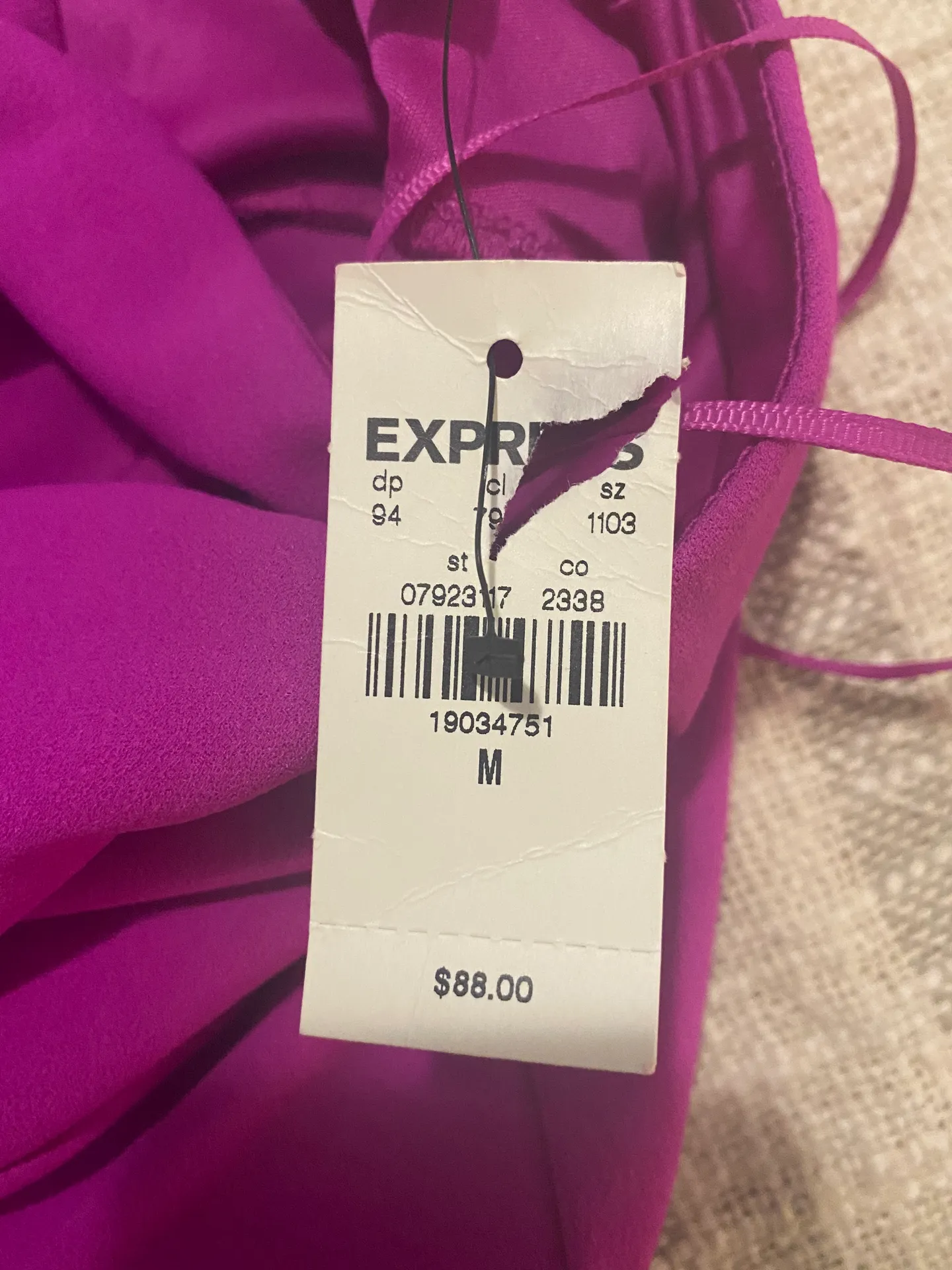 EXPRESS Bright Magenta Jumpsuit  - Image 10