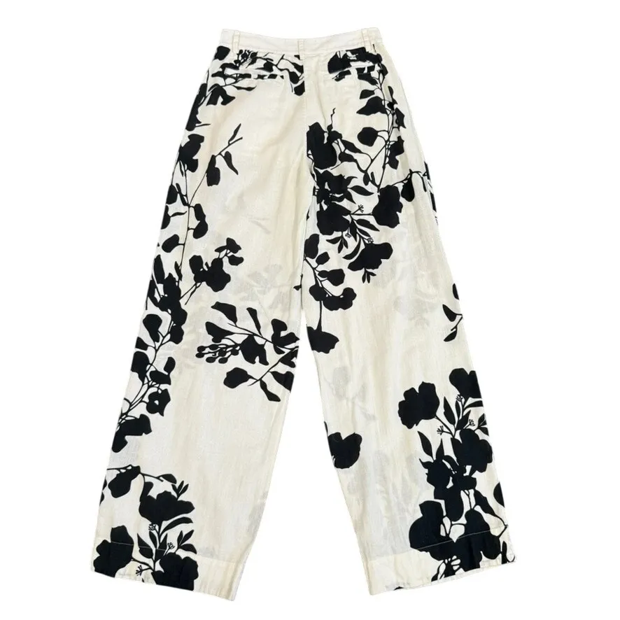 Carolina K Zai Trousers in Cream, Size S - Image 8