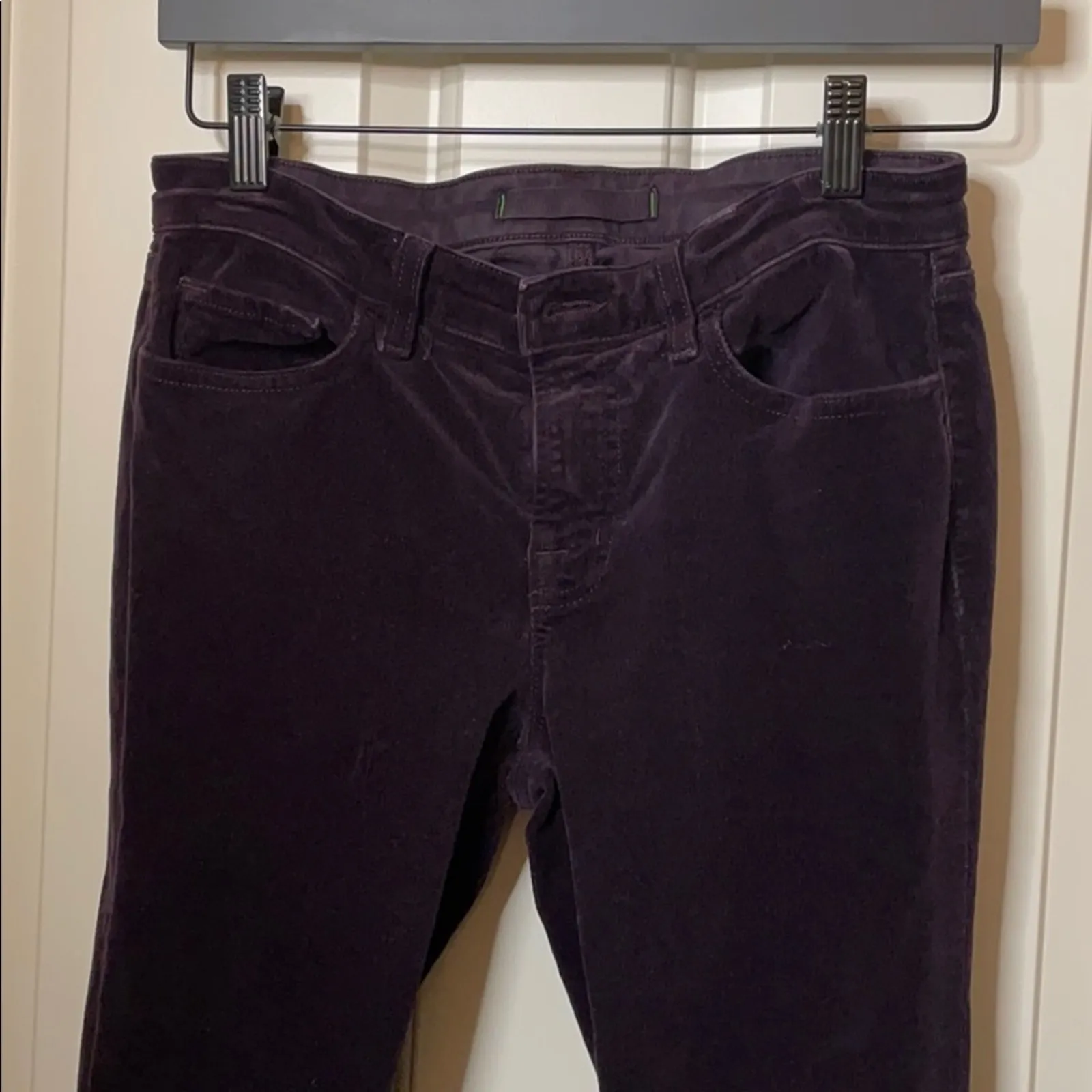 J brand corduroy skinny pants purple size 28 - Image 6
