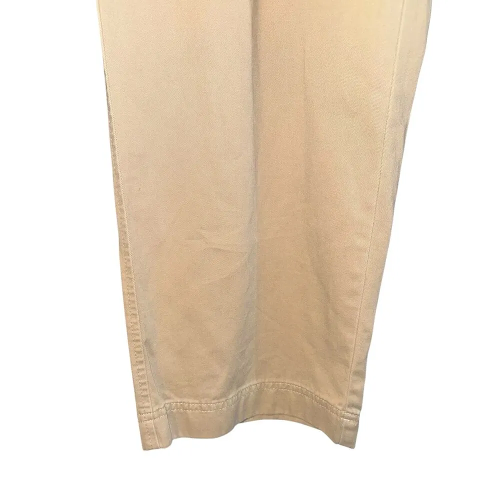 LL Bean Favorite Fit Khaki Pants Women's 8 Hiking Camping Outdoor Gorpcore Beige - Image 3