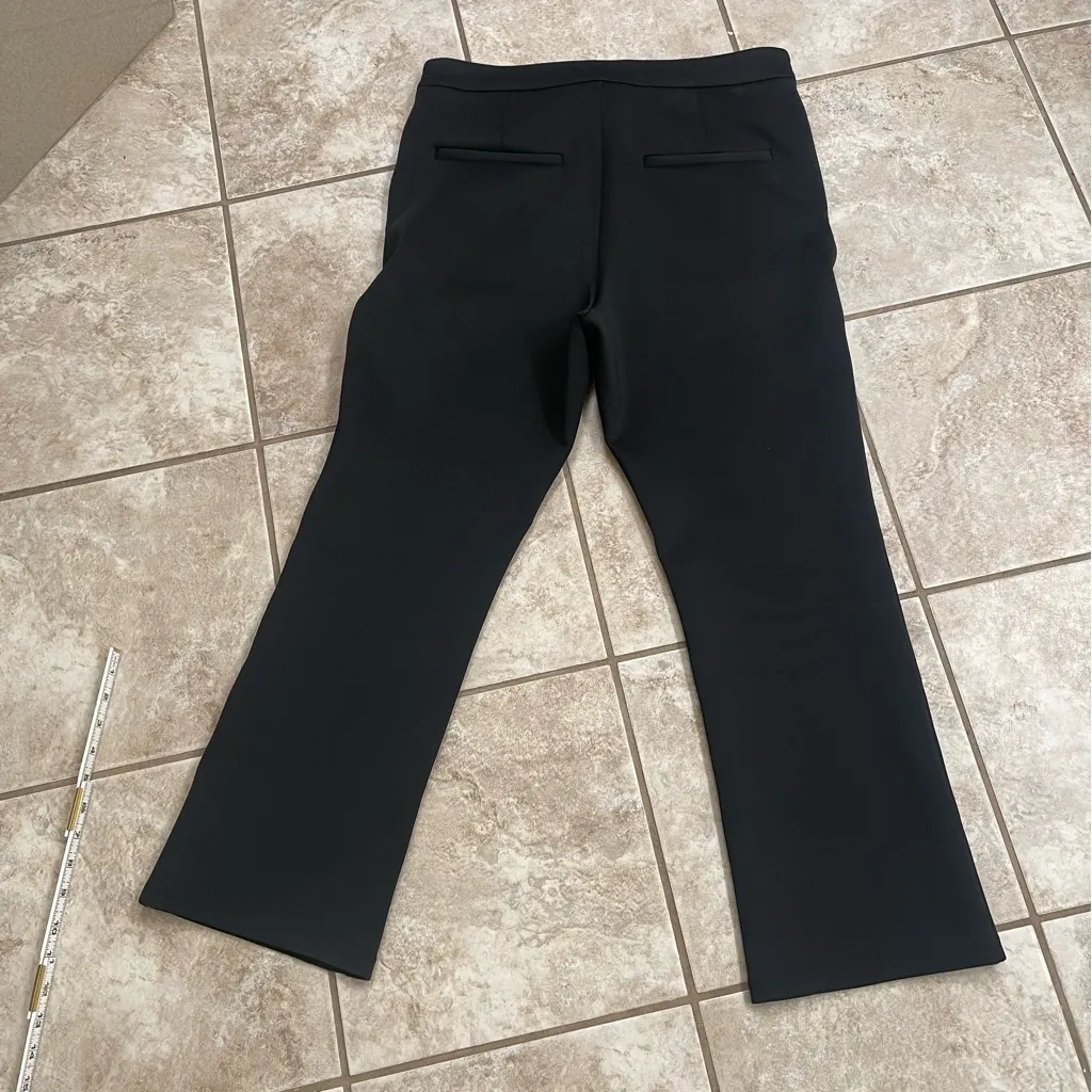 Good American Scuba Trouser Size 14 /32 Inseam ‎ Black EUC Stretch Boot  Cut - Image 11