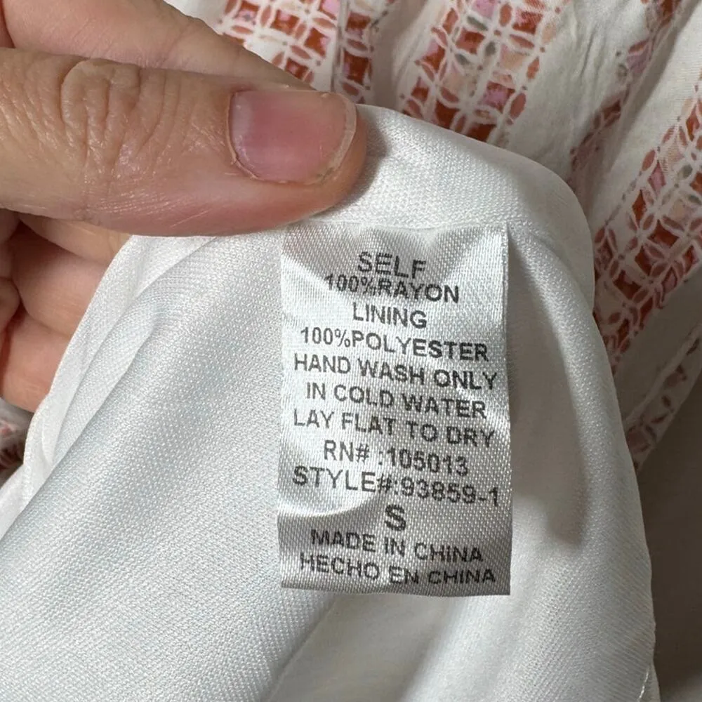 Savanna Jane Dress Women S Midi Tiered Floral Sheath Boho Embroidery Spring - Image 4