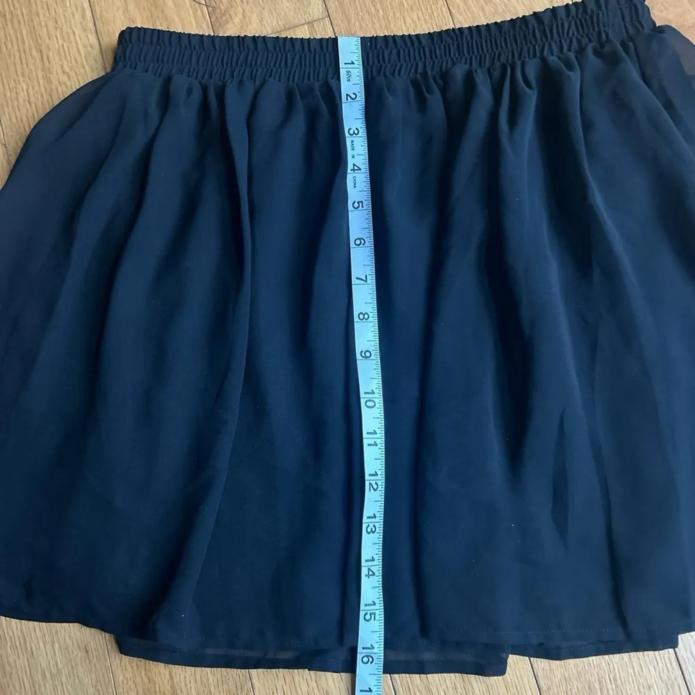 Forever 21 Black Sheer Mini Skirt - Image 3