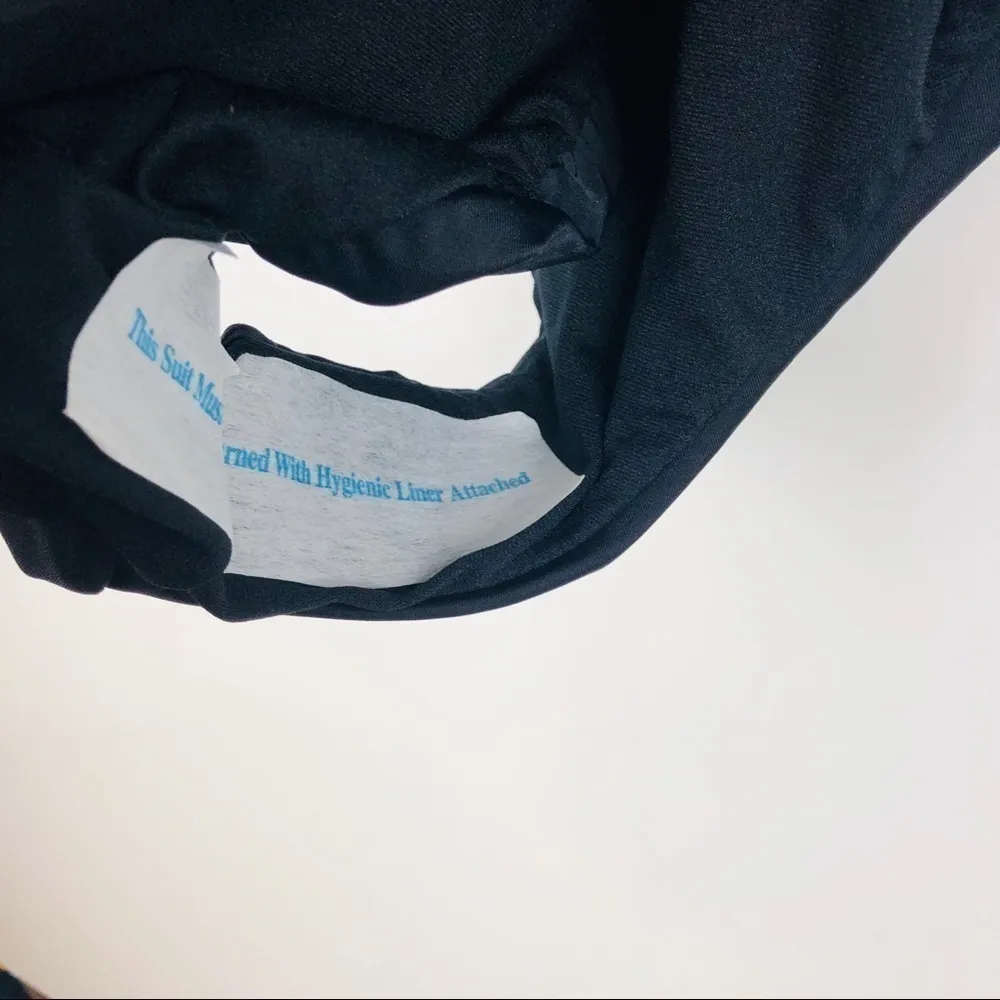 Vanilla‎ Beach Paradise One Piece Swim suit M NEW Black Size M - Image 4