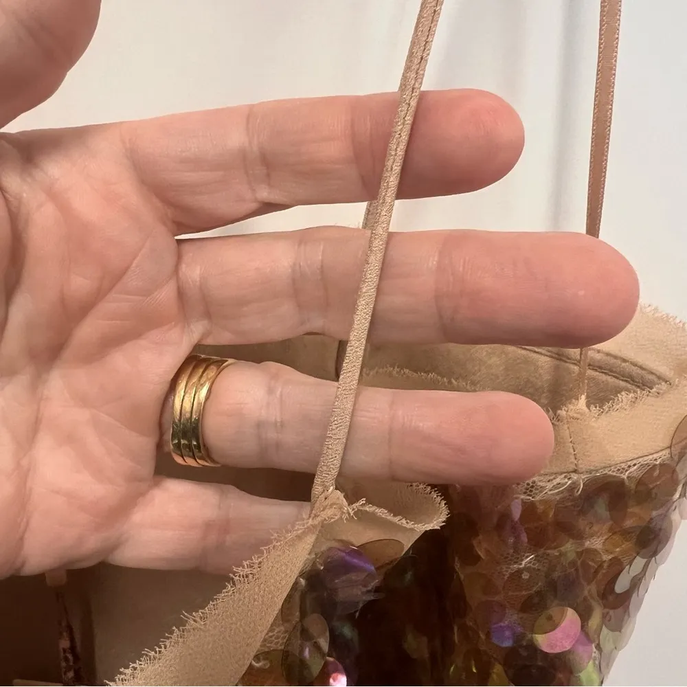 NWT LoveShackFancy Velma Tank in Tawny size 12 - Image 12