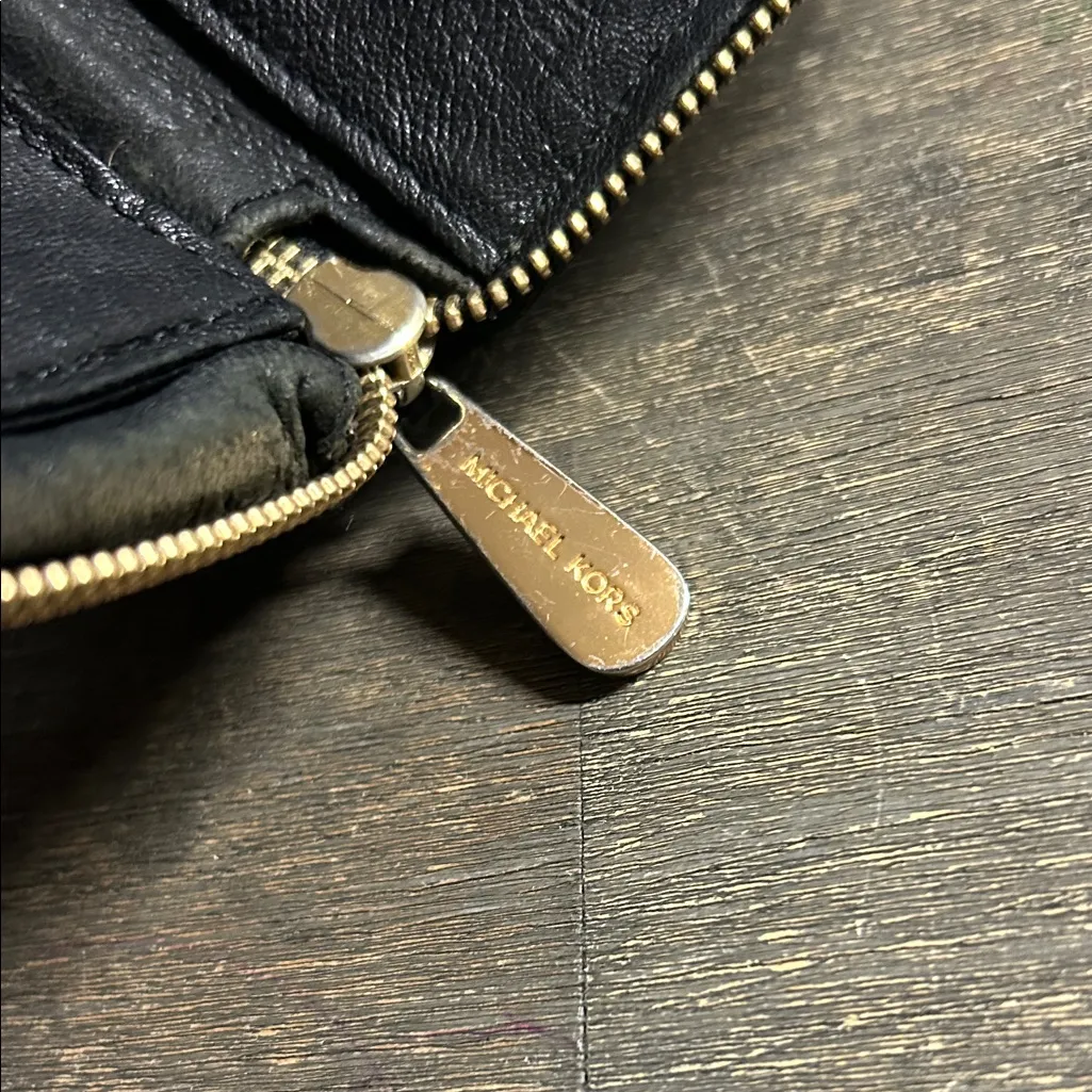 Black Wallet with Silver Studs - Image 4