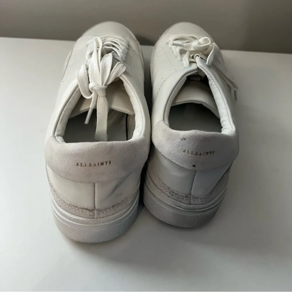 ALLSAINTS Trish Sneaker in Chalk White - Image 3