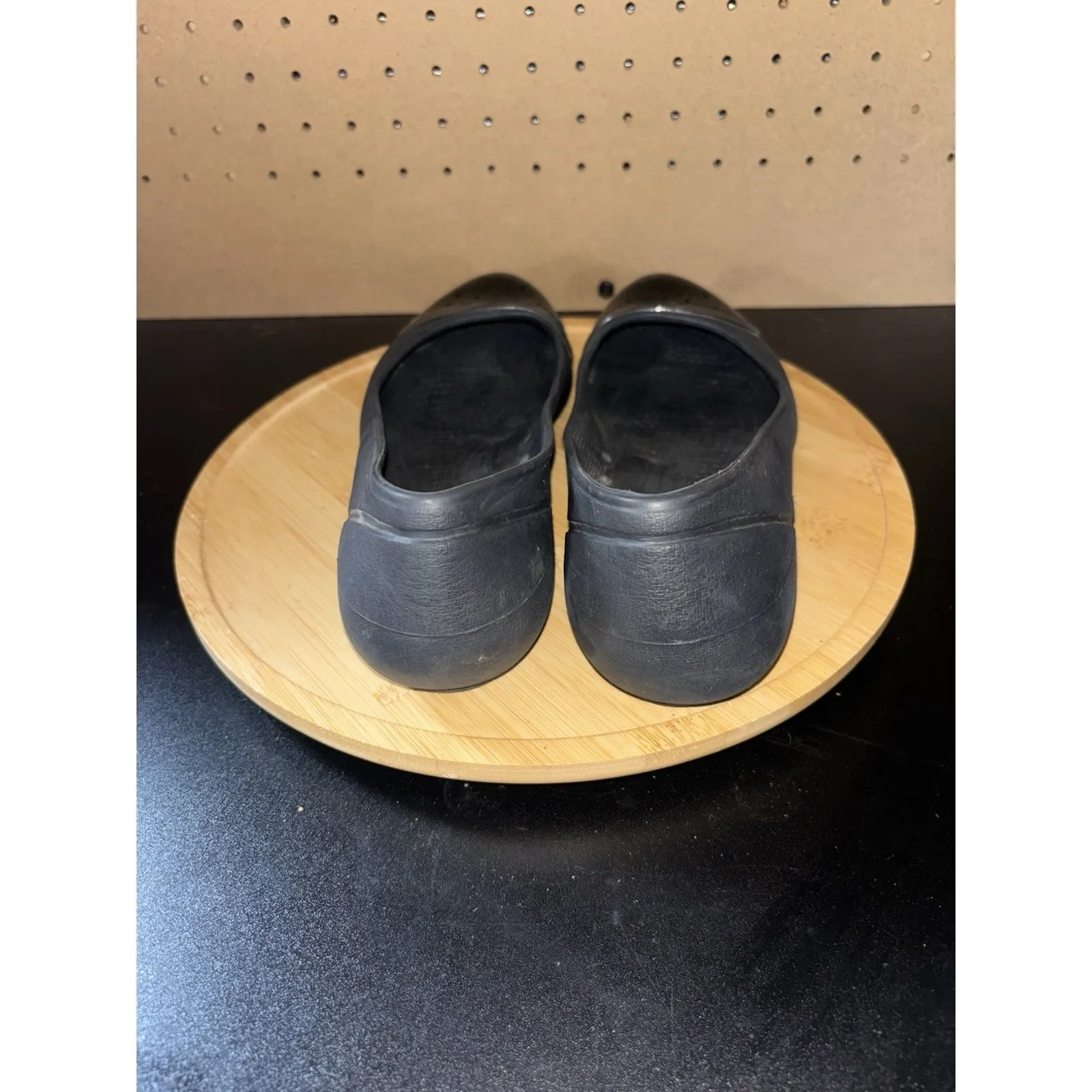 Crocs Womens Brynn Ballet Flats Shoes Black Slip On Round Toe‎ Comfort Sz 8 - Image 4