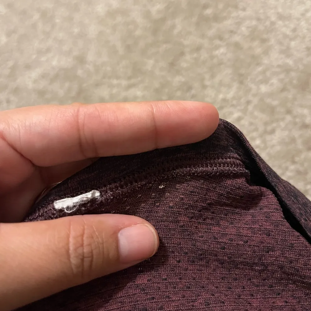 Women’s Lululemon Swiftly Tech Long Sleeve Shirt 2.0 *Race Length Smokey Red 14 - Image 8