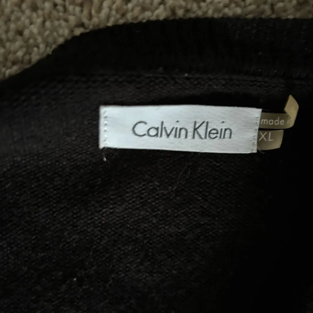 Calvin Klein Black Long Sleeve Dress - Image 6