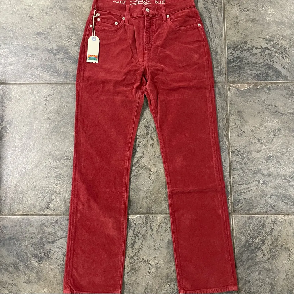 NWT Daily Blue by Adriano
Goldschmied Manya Velvet Jean in Swing Sz 28‎ $315 - Image 5