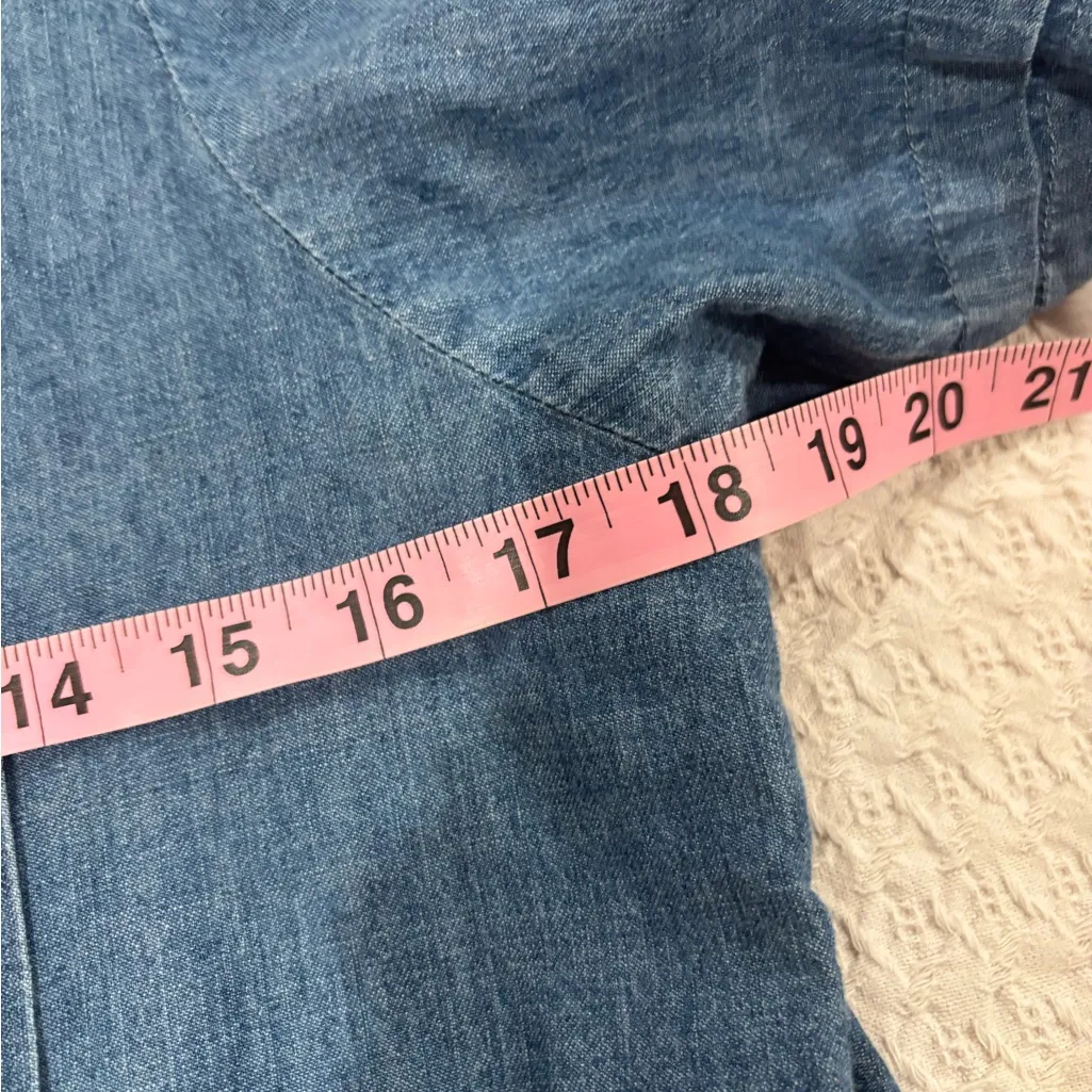 Laramie linen blend Button-Down Shirt size Small - Image 5