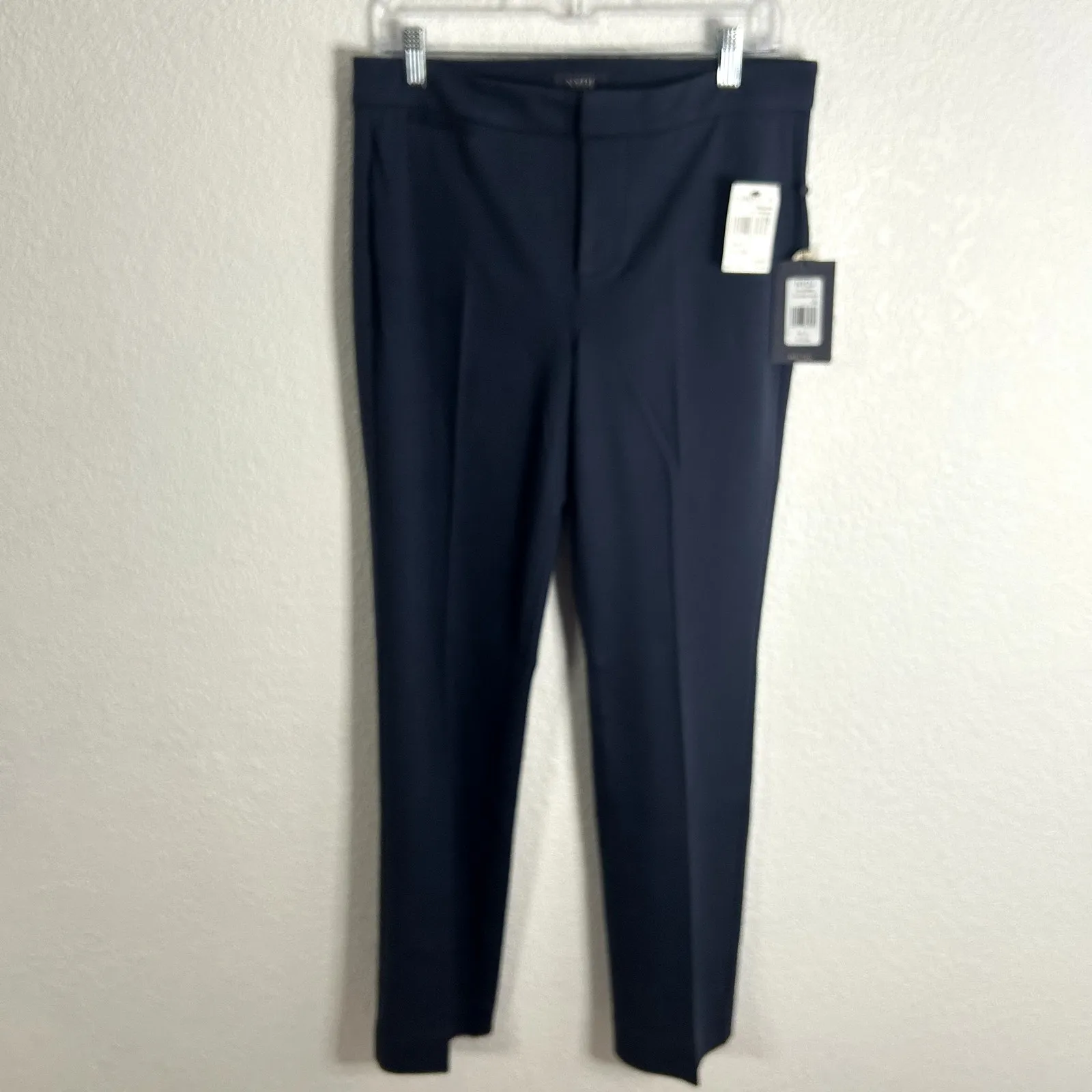 NYDJ Oxford Pants Womens Size 8 Navy NWT Lift Tuck - Image 2