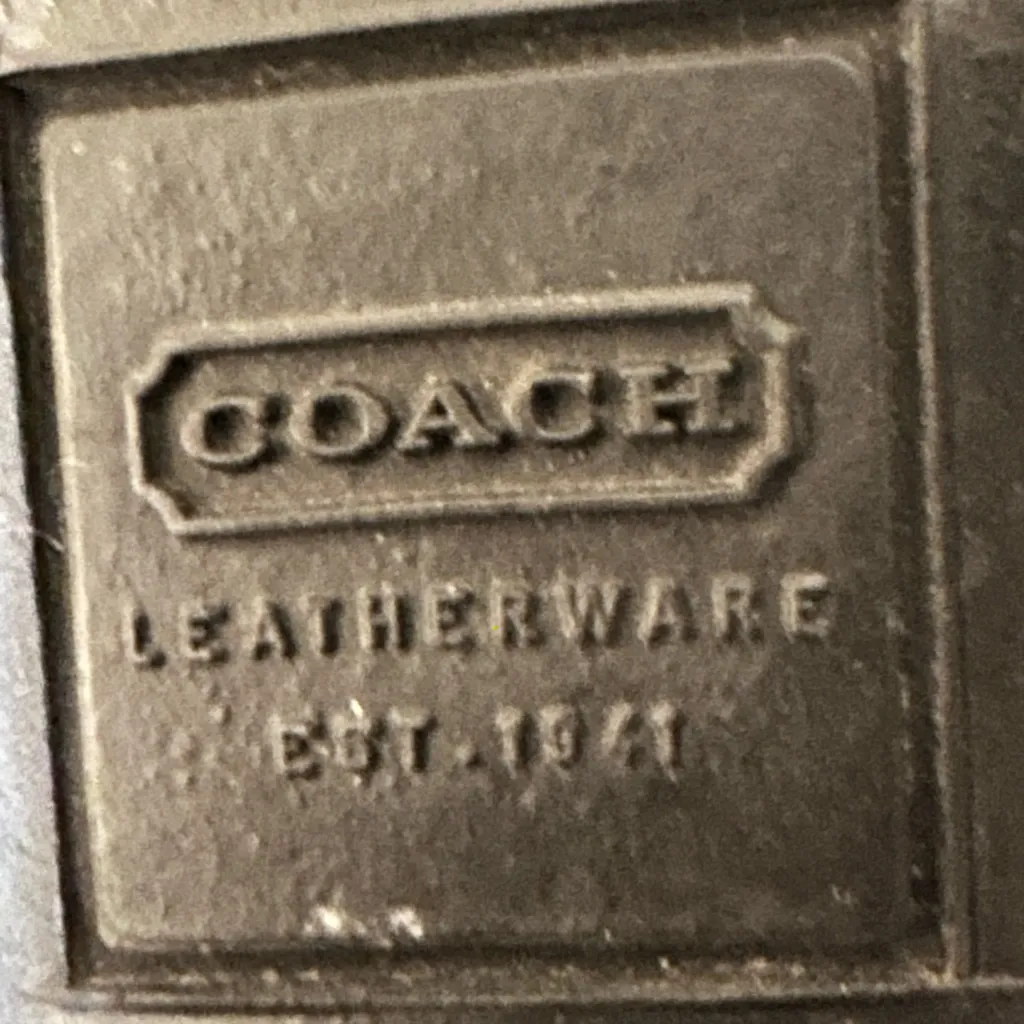 Coach Black Leather Loafers size 9.5 - Image 5