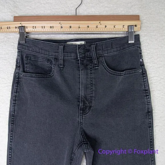 NEW Madewell Stovepipe‎ Jeans in Banberry Wash: Raw-Hem Edition, 27 - Image 6