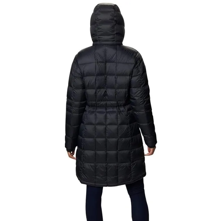 Women’s Black Columbia Hexbreaker Long Down Jacket Size S - Image 2