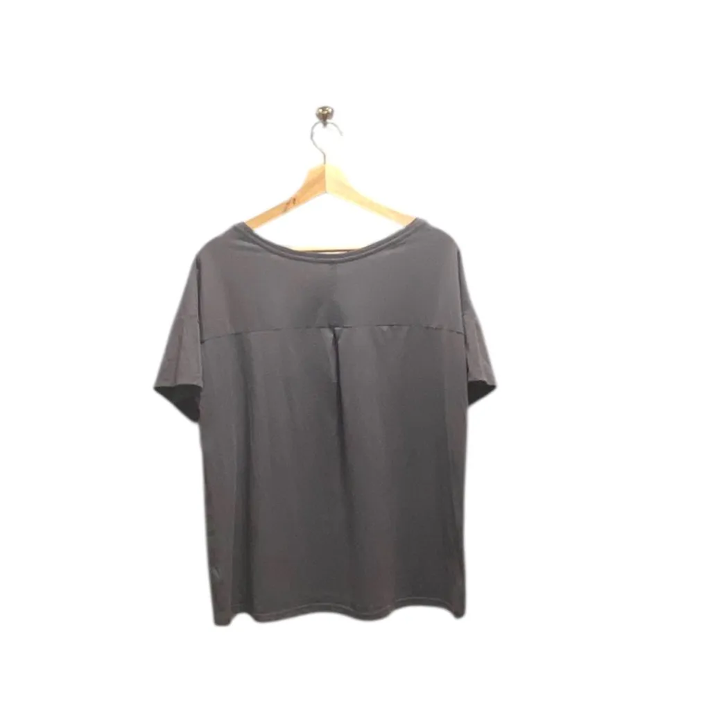 Athleta Oversized Shirt Gray Size L - Image 11