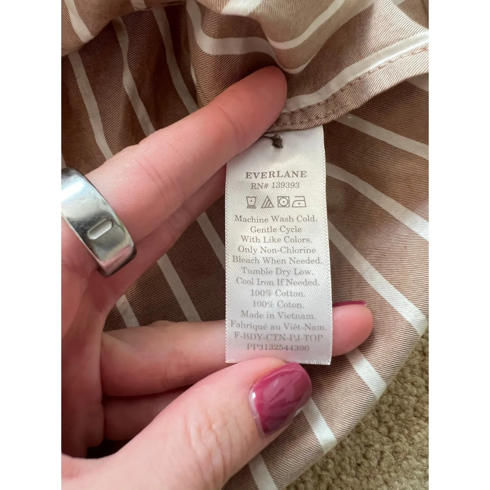 Everlane The Woven P.J. Long Sleeve Top - Image 4