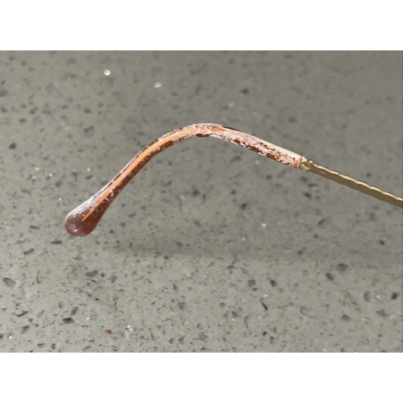 LUXOTTICA LU 2209 G505 GOLD MULTICOLOR EYEGLASSES GLASSES FRAMES ONLY 52 - Image 10